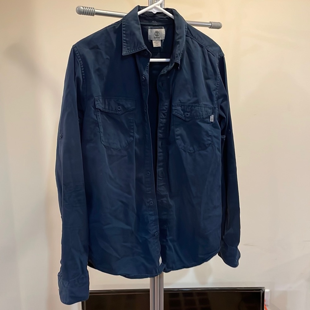 Dark Blue Timberland Shirt